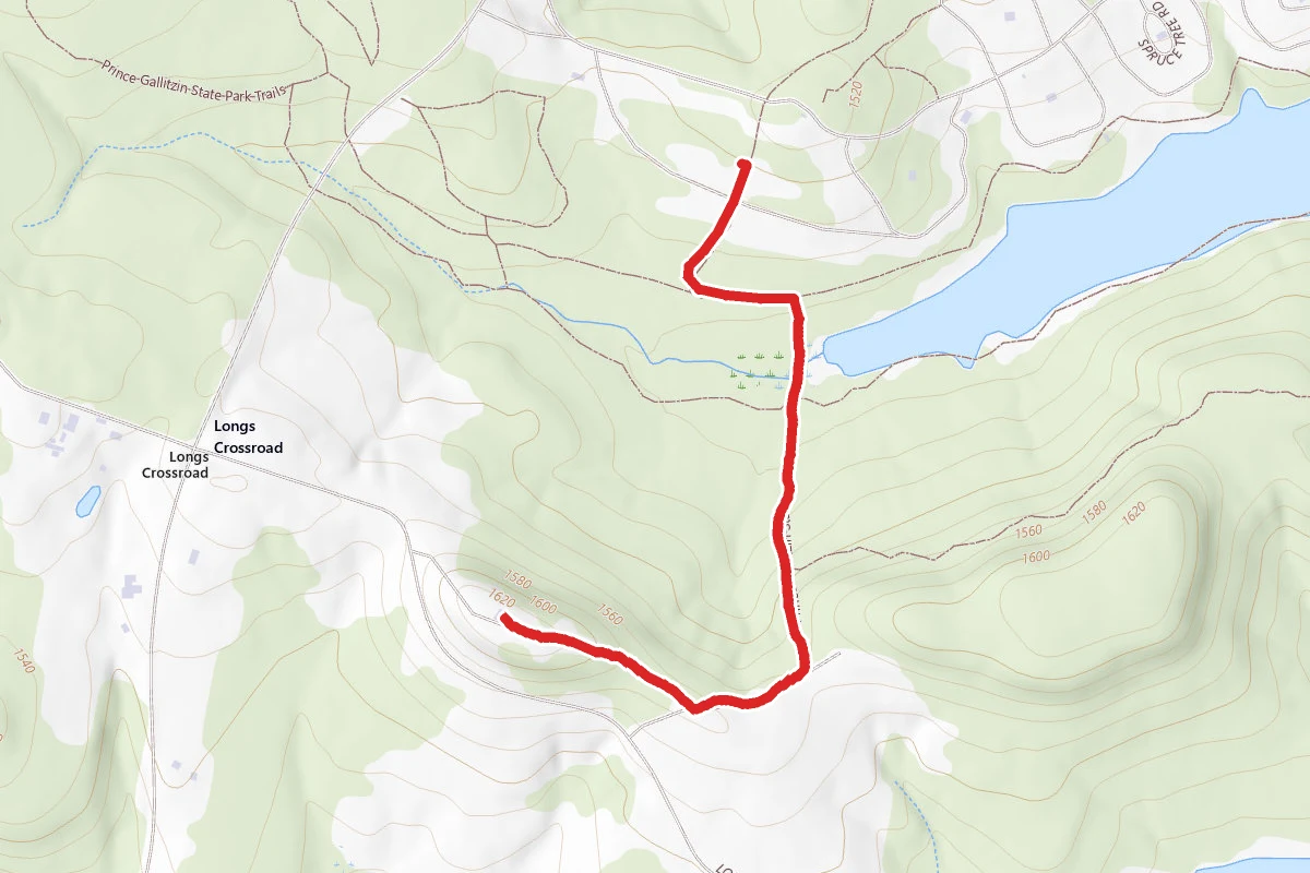 Prince Gallitzin Campground to Headache Hill