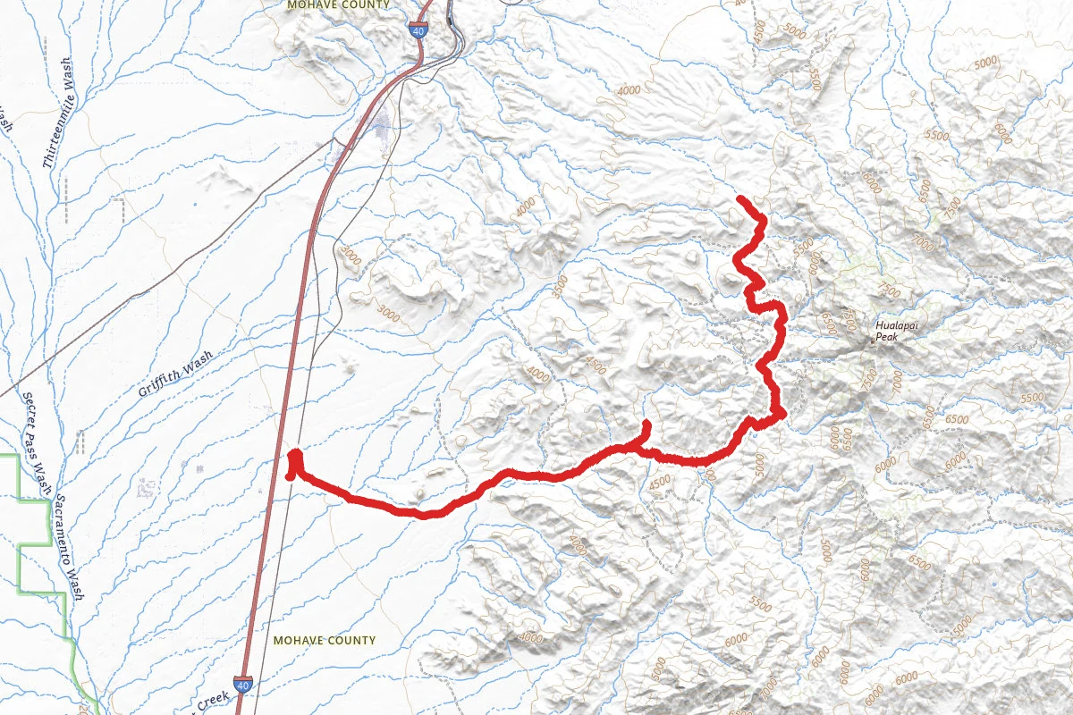 Walnut Canyon OHV Route