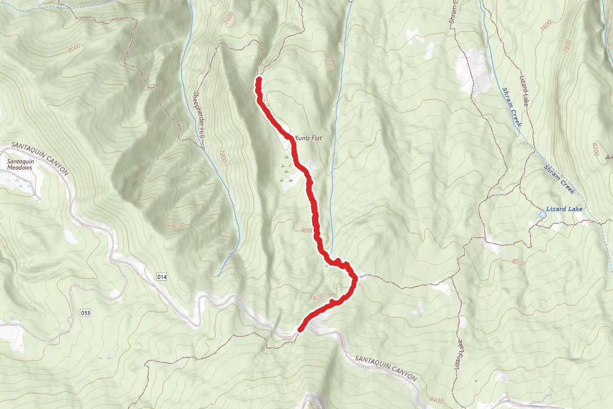 Kuntz Flat Trail