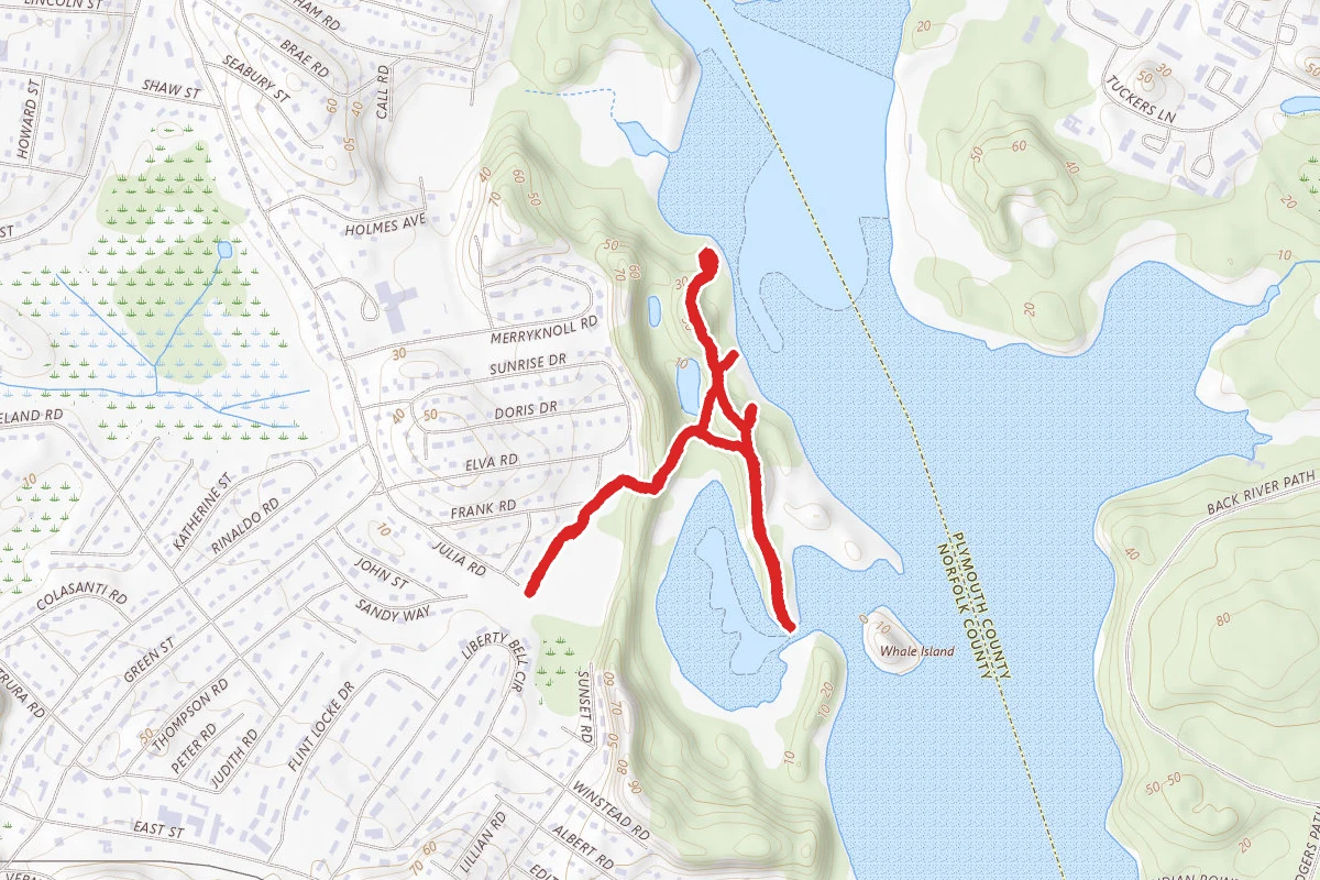 Julia Road Playground and Great Esker Trails