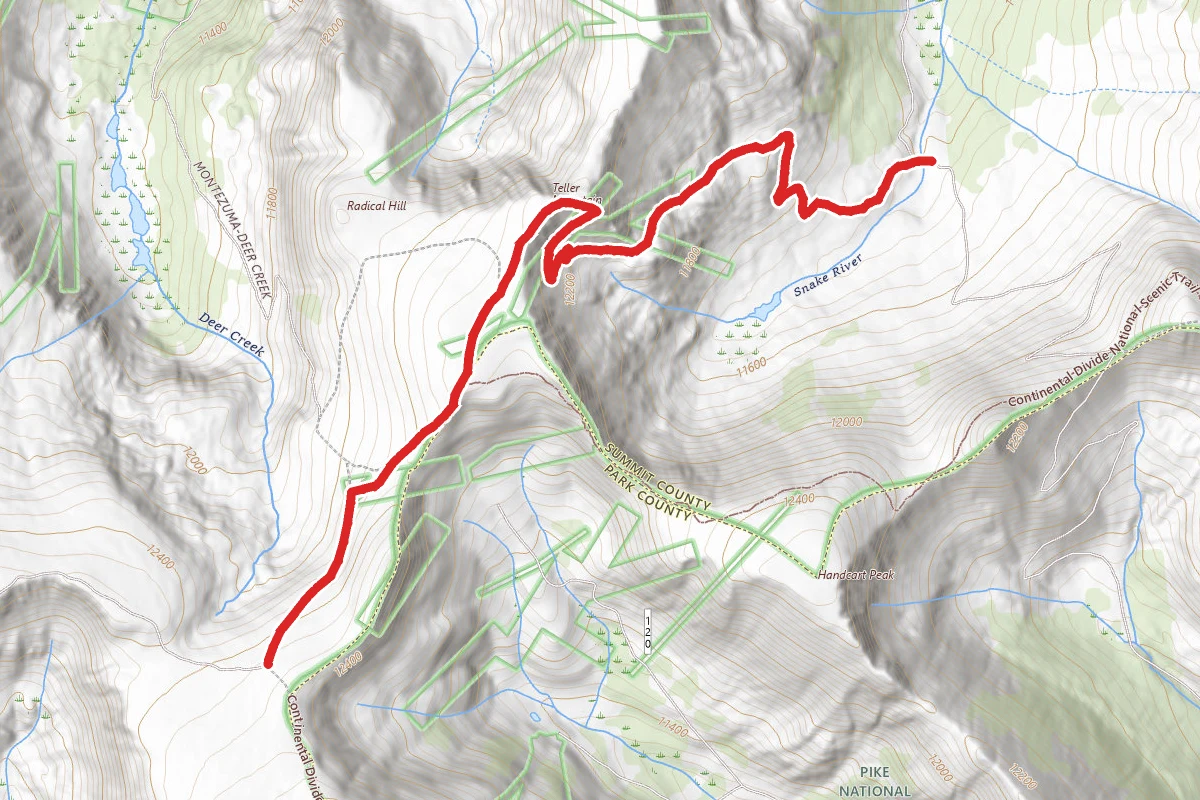 Radical Hill OHV Route