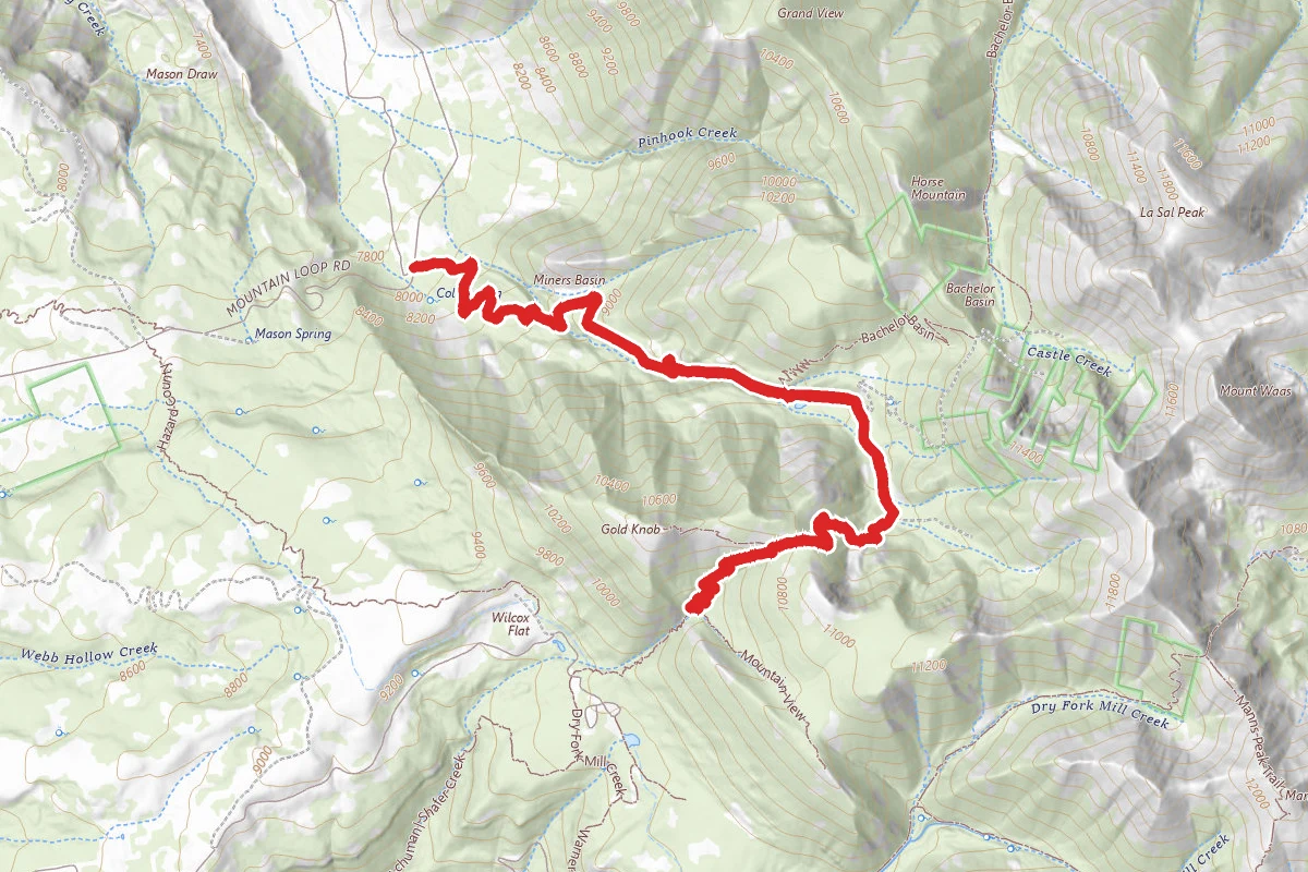Miners Basin Trail