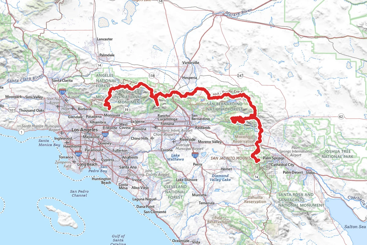 Six Pack of Peaks via PCT