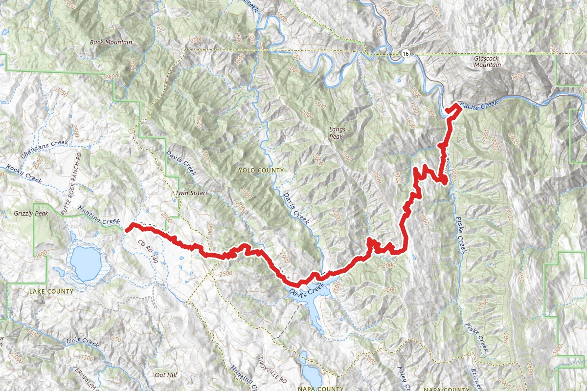 Rayhouse Road Trail (Low Water Bridge Trail)