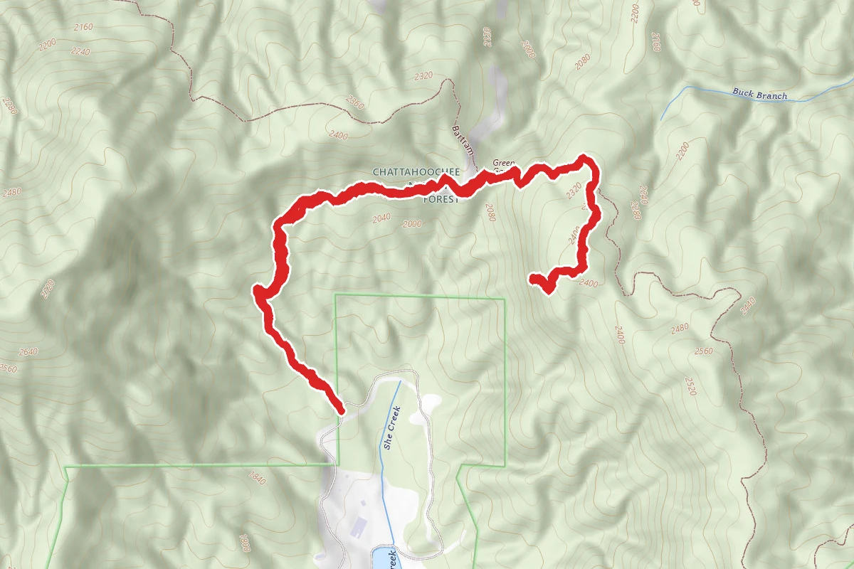 Rainey Mountain Trail