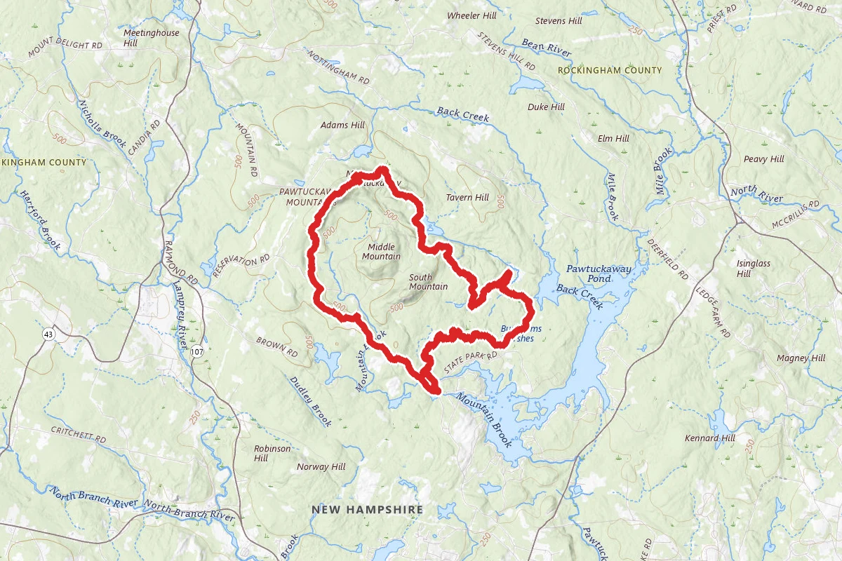 Round Pond Trail to Fundy Trail