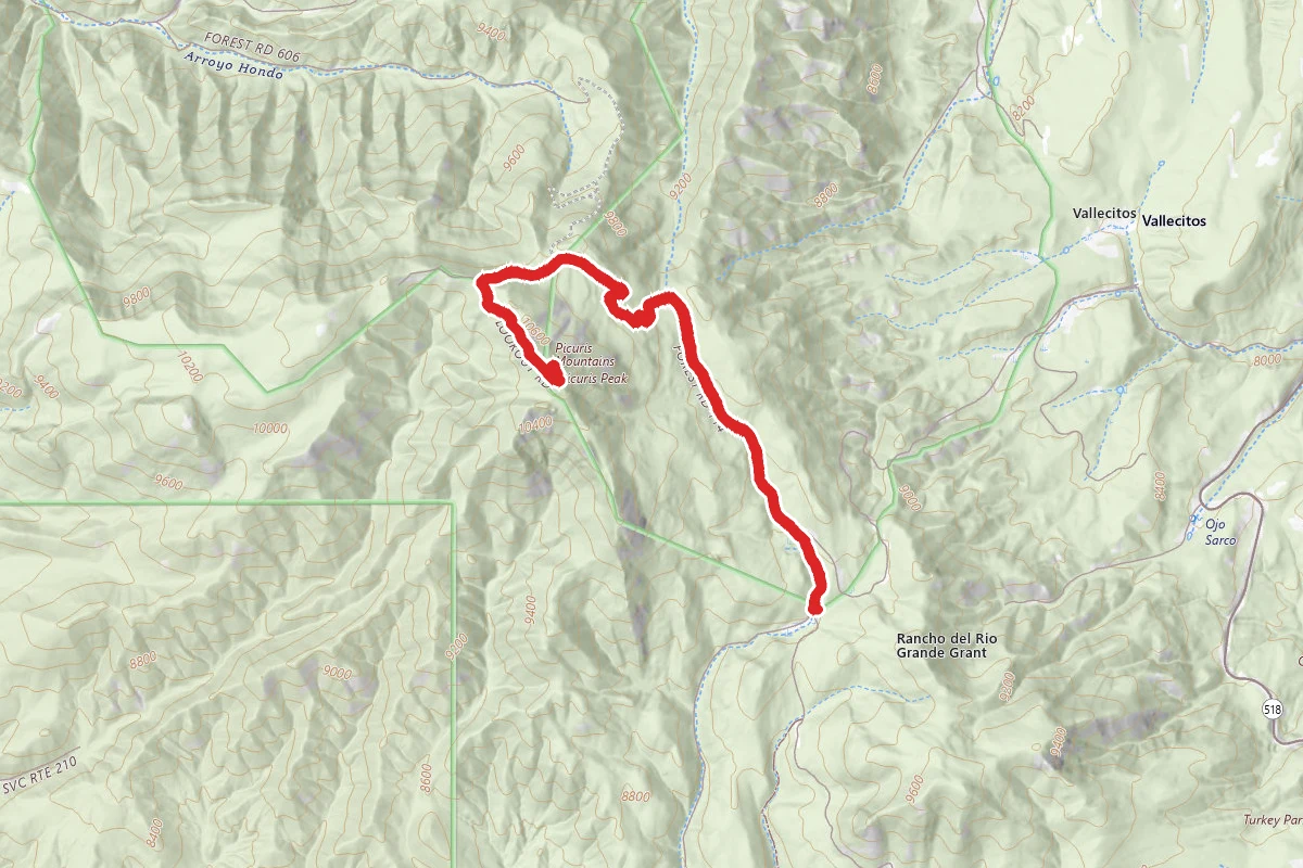 Picuris Peak Trail #114