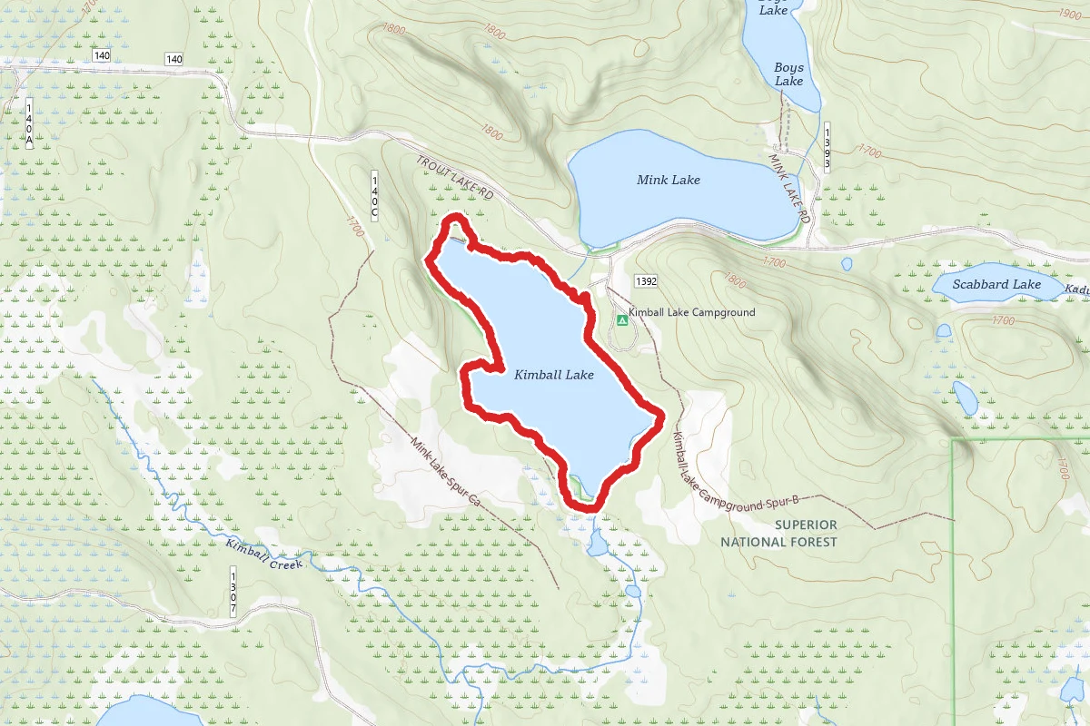 Kimball Lake Fishing Trail
