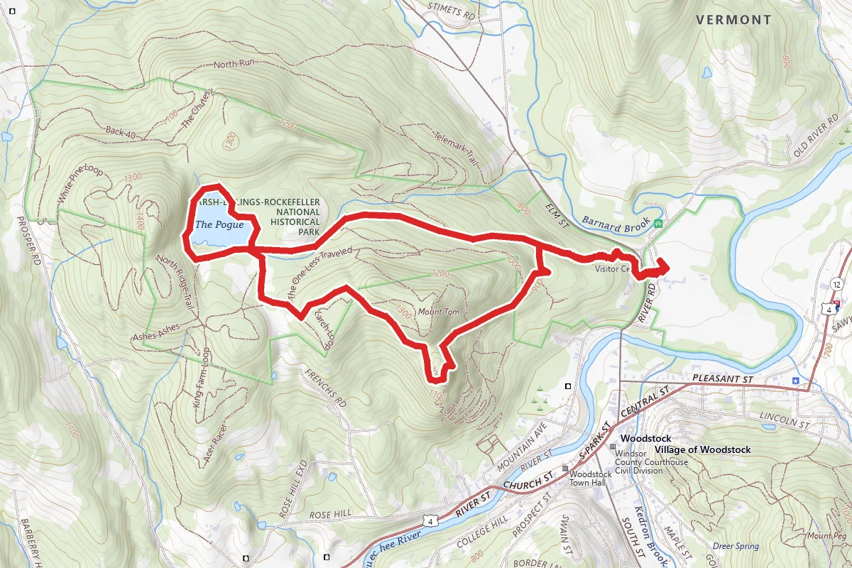 The Pogue and Mount Tom Trail