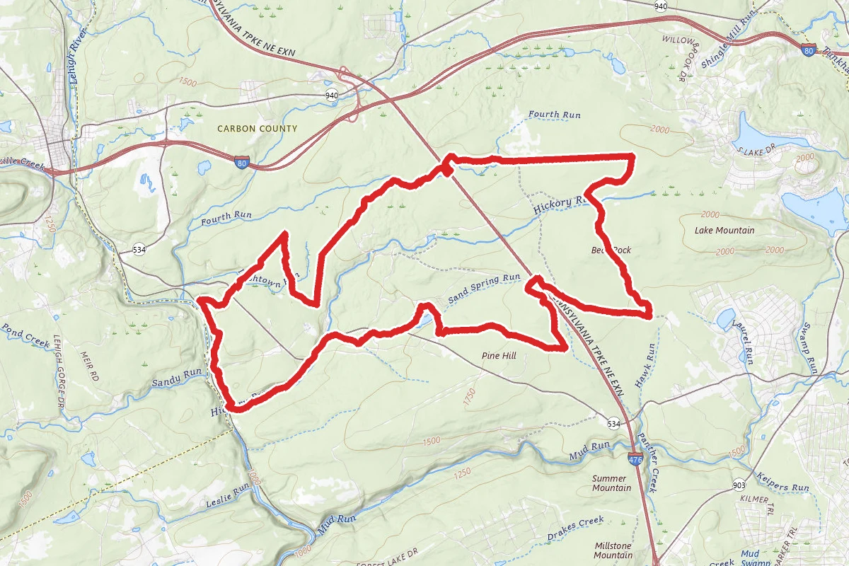 Hickory Run Extended Loop