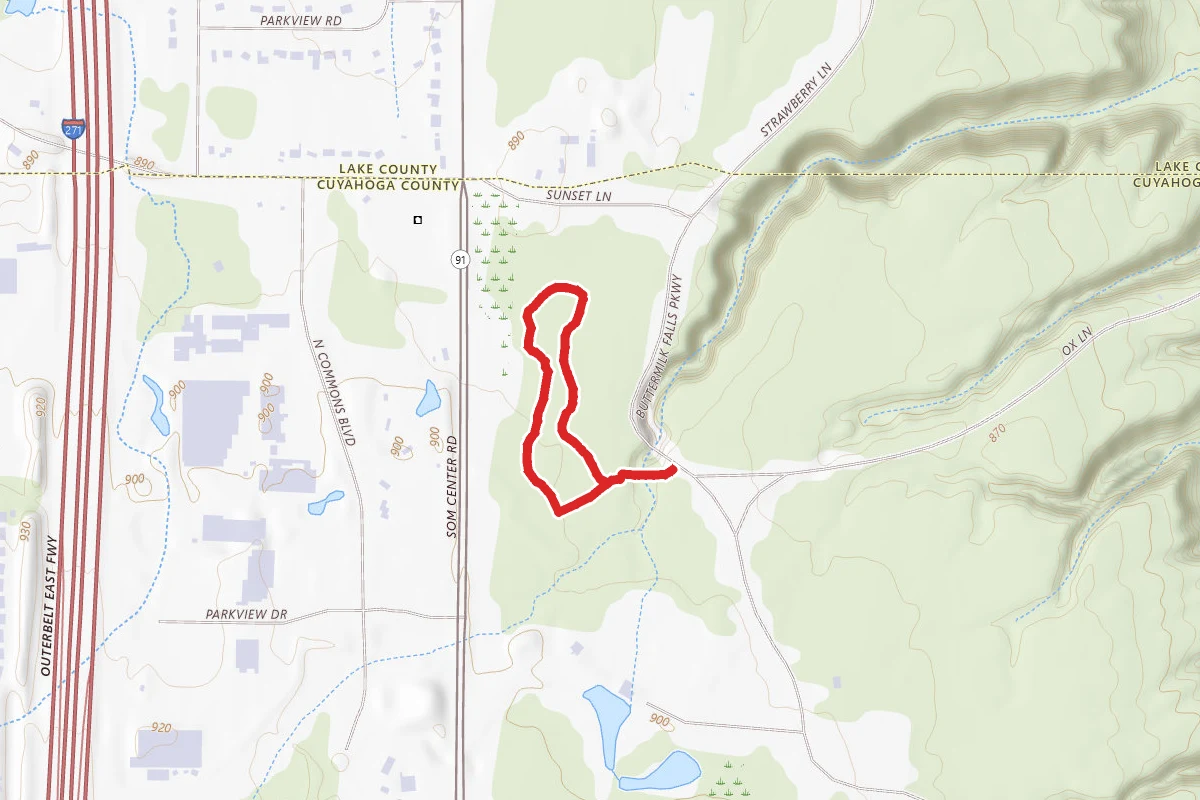 North Chagrin Wildlife Management Loop Trail