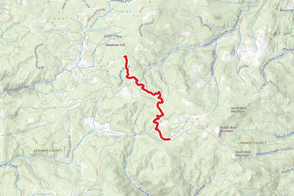 Roaring Creek OHV Trail