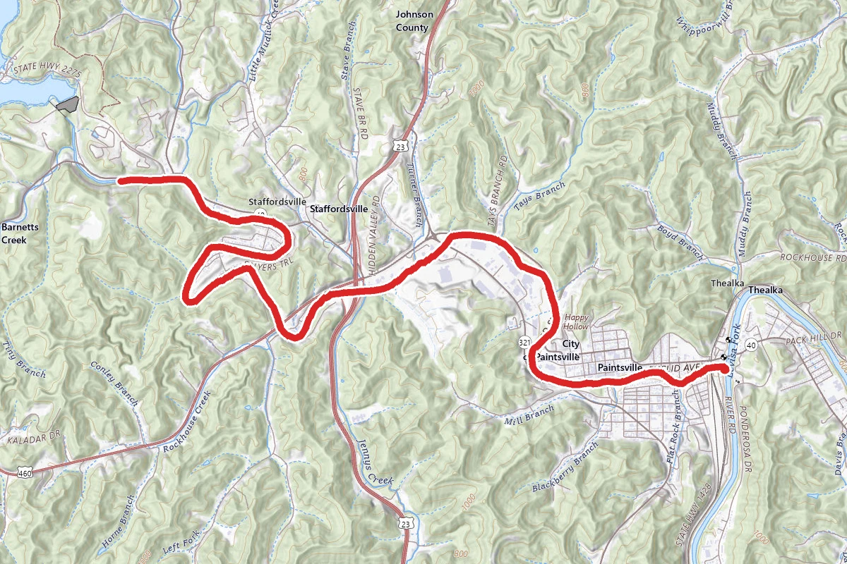 Paint Creek Paddle