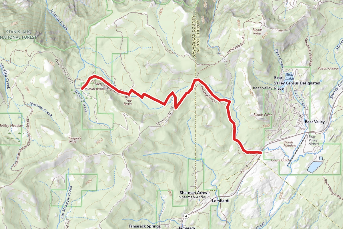 High Country Meadows Trail