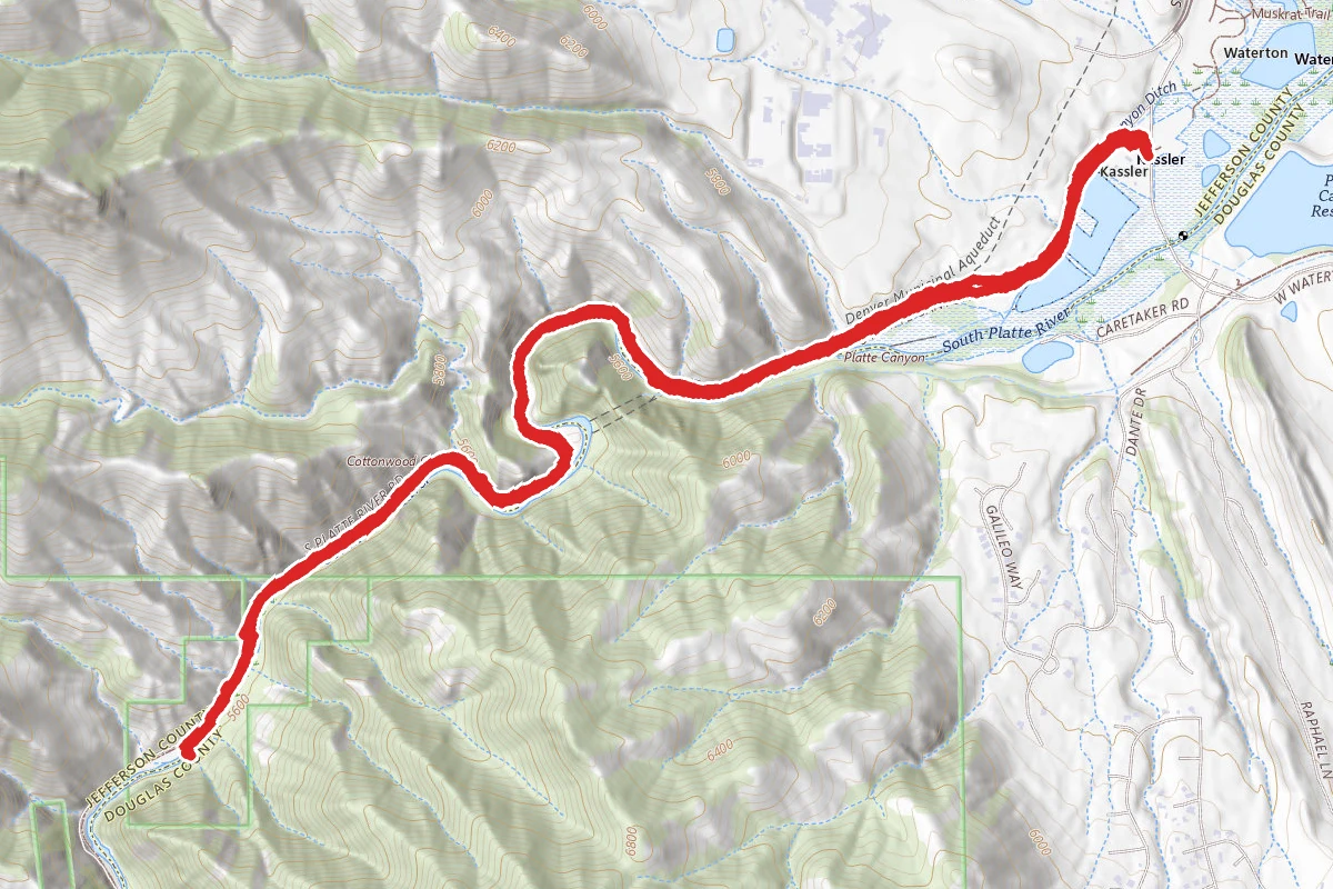 Waterton Canyon Short Hike
