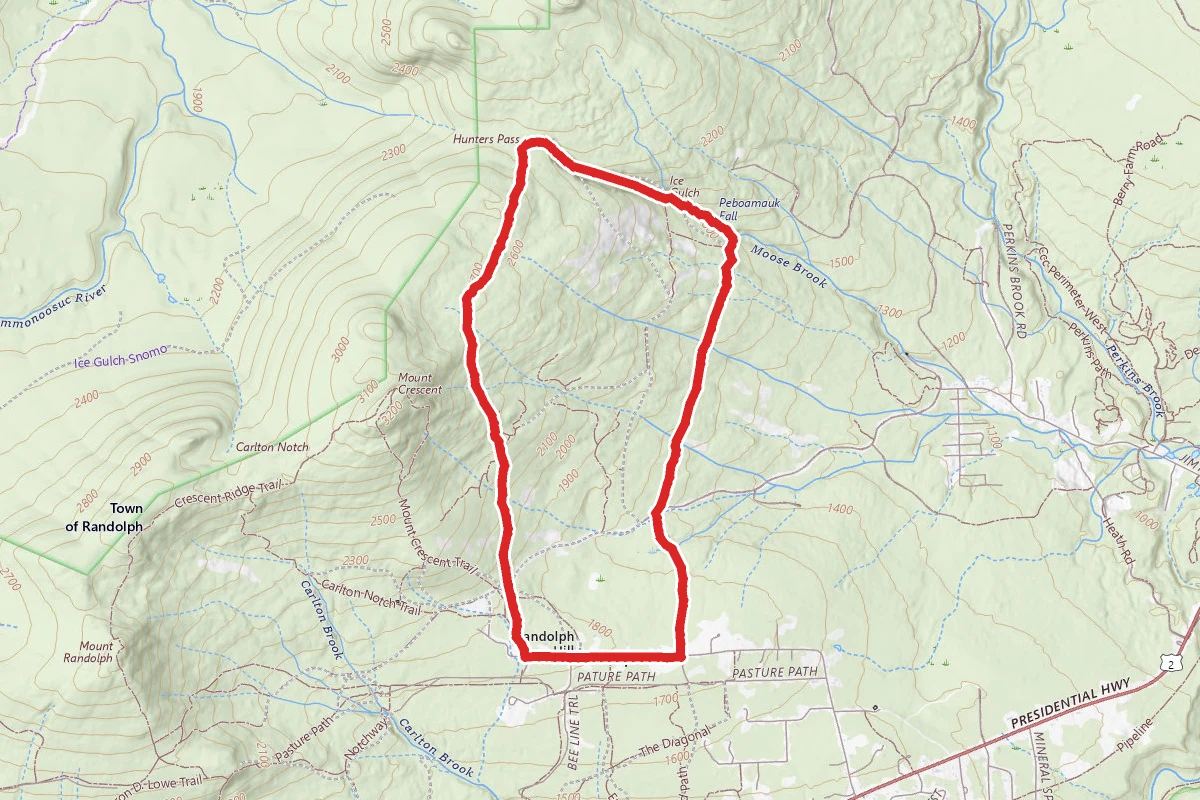 Ice Gulch Path Loop