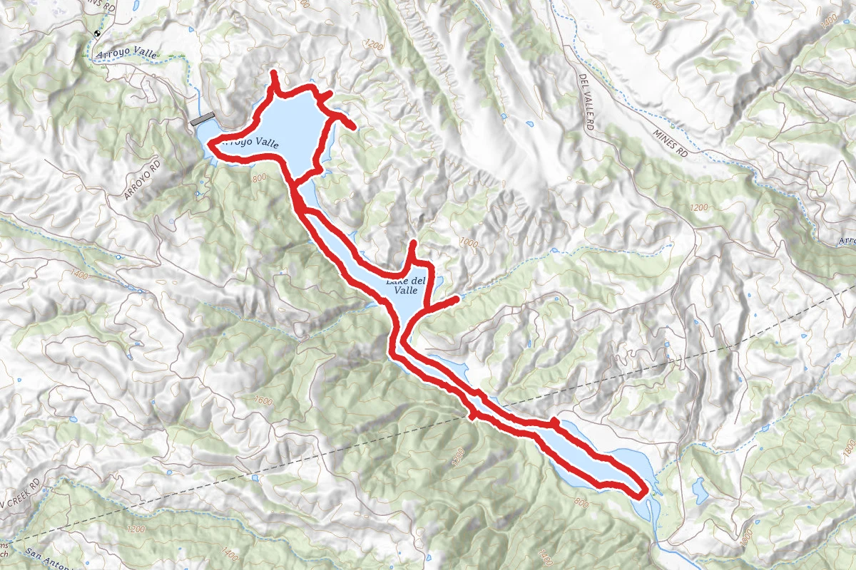 Lake Del Valle Paddle