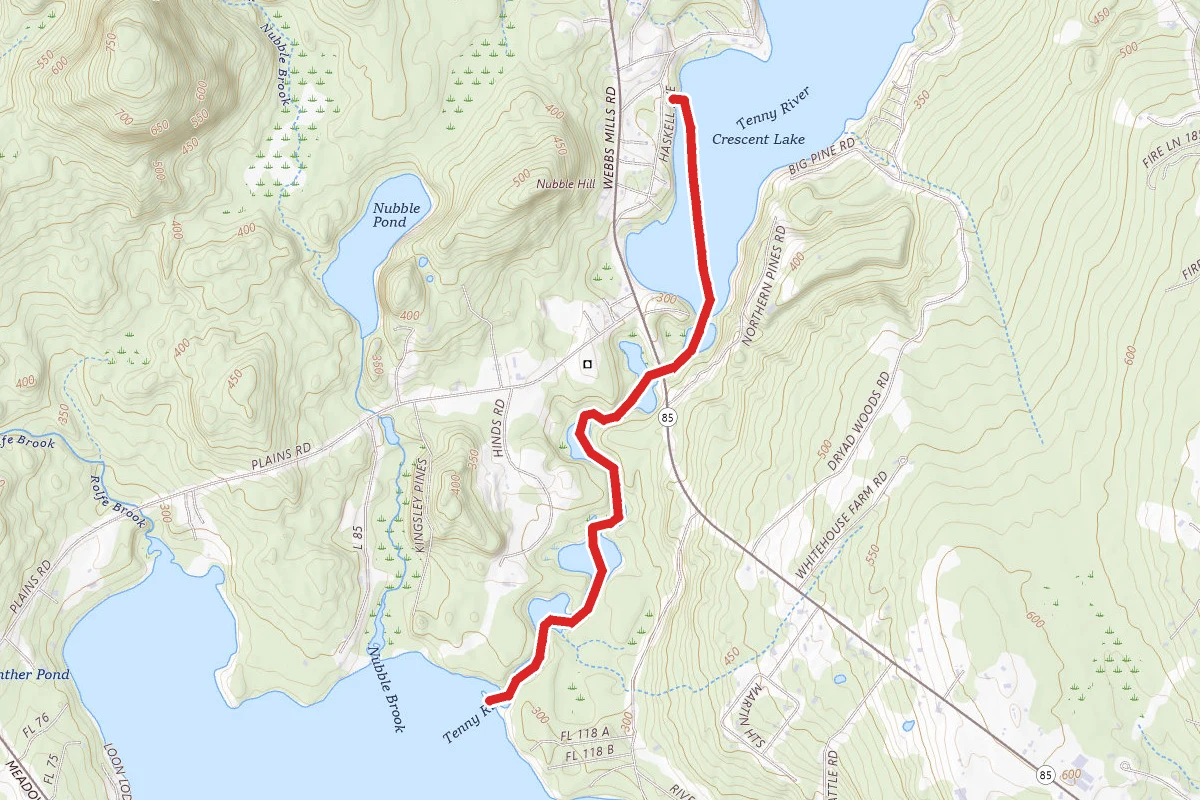 Crescent Lake to Panther Pond