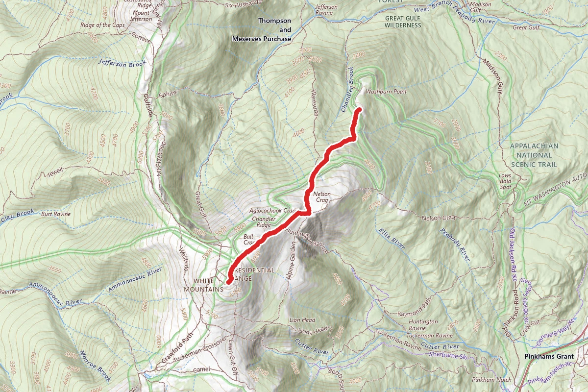 Mount Washington via Nelson Crag Trail