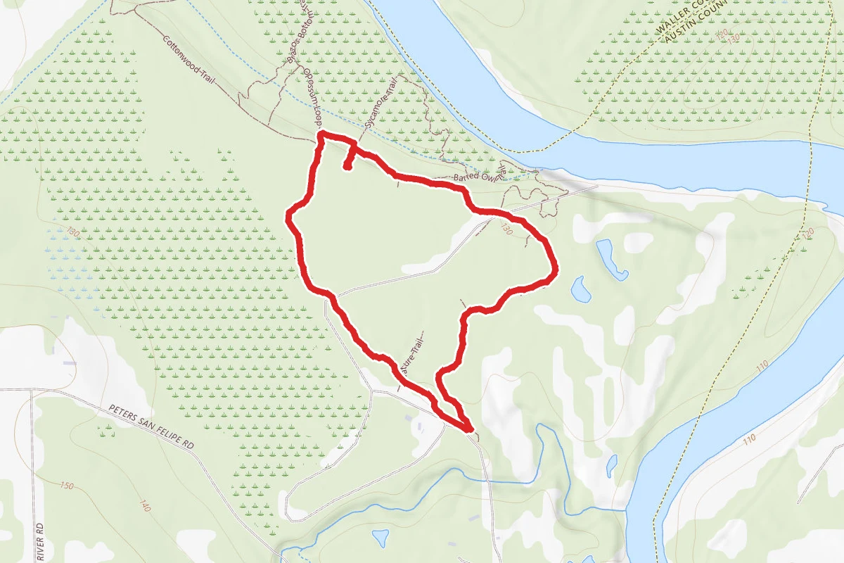 Ironwood and Pileated Trail Loop