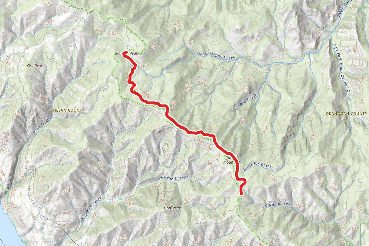 Grade Creek to Cooper Ridge