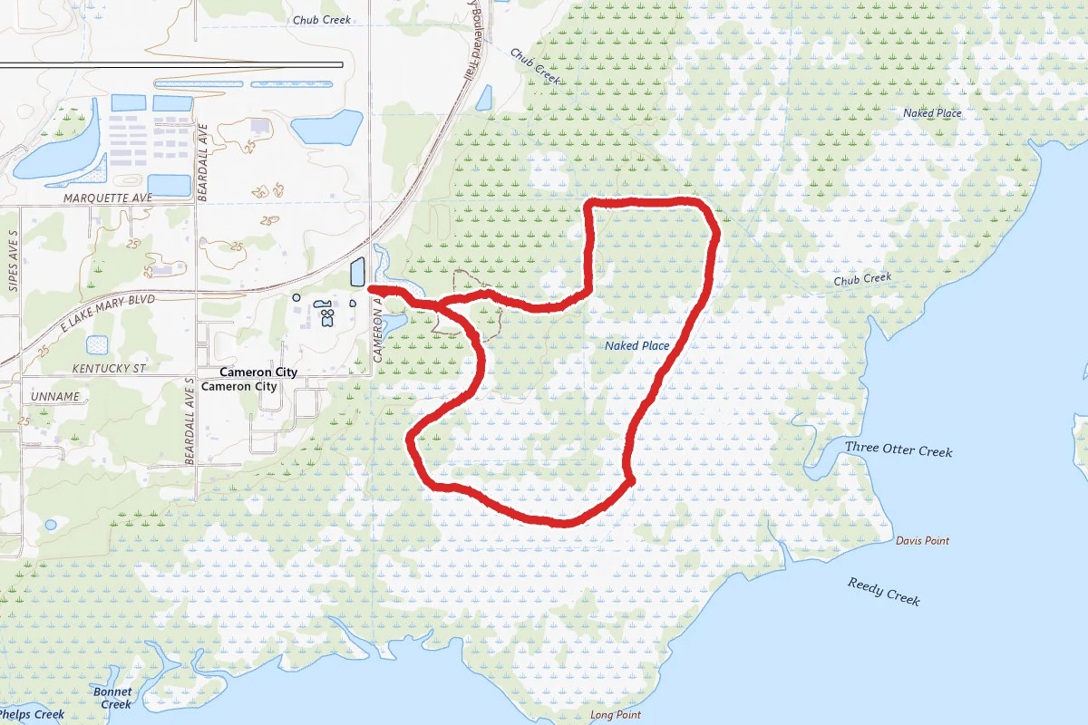 Lake Jesup North Tract Loop