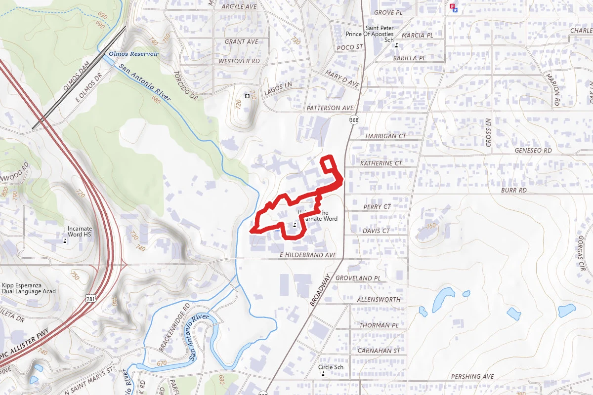 University of the Incarnate Word Loop