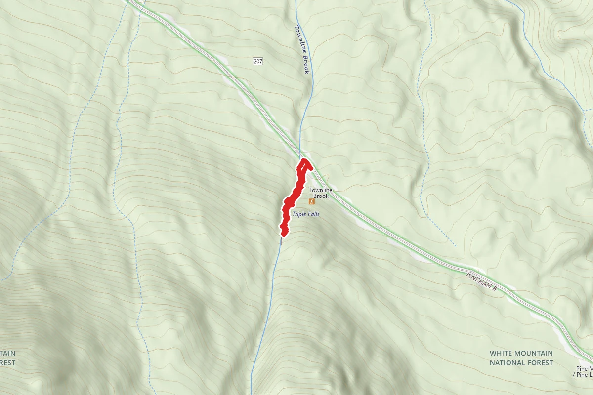 Proteus Falls, Erebus Falls, Evans Falls