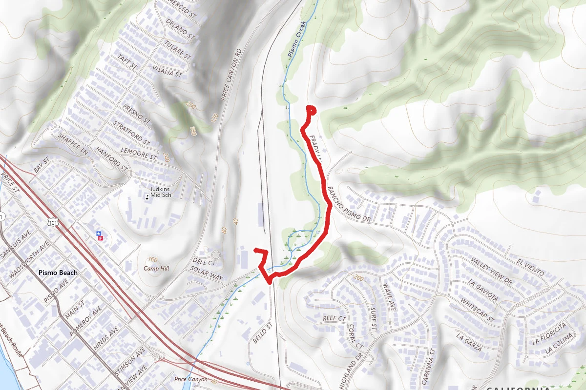 Price Historical Park via Juan Batista de Anza Trail