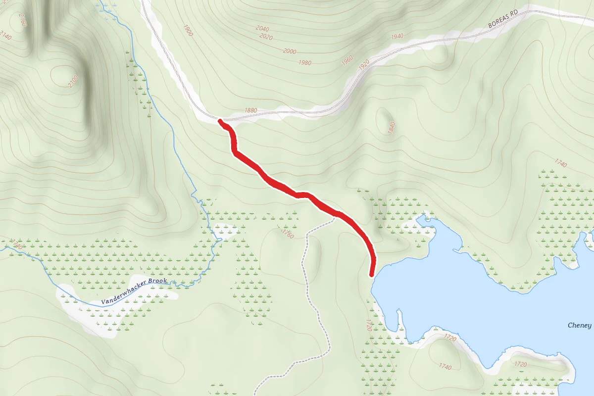 Cheney Pond to Boreas (Lester Flow) Paddle