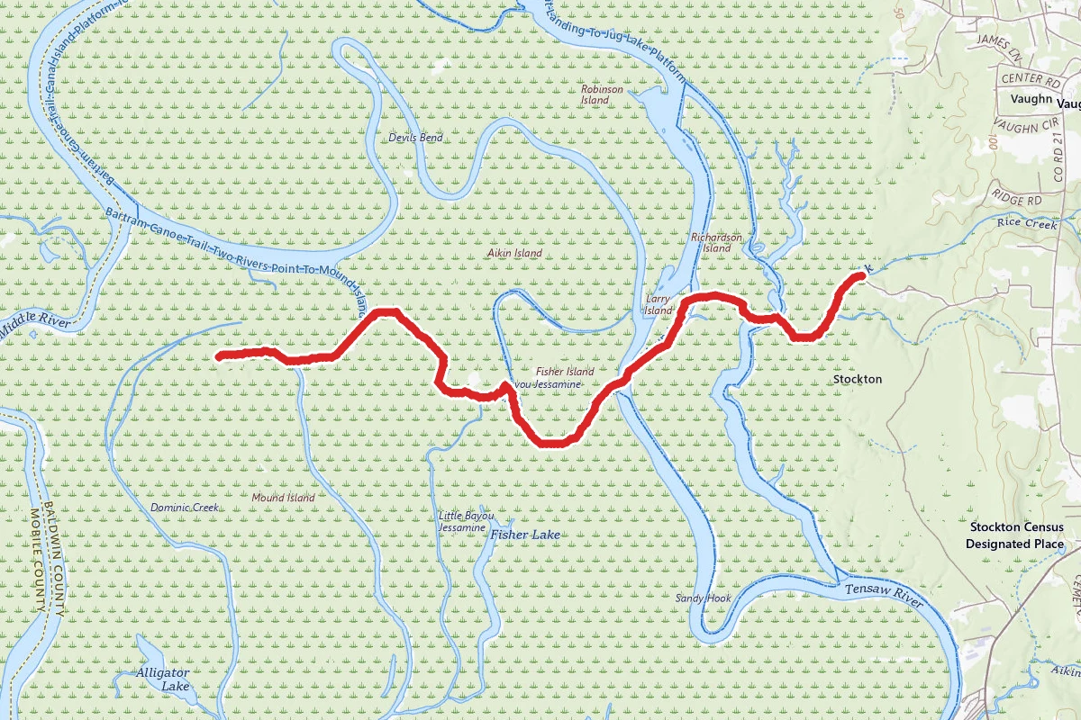 Mound Island Canoe Trail