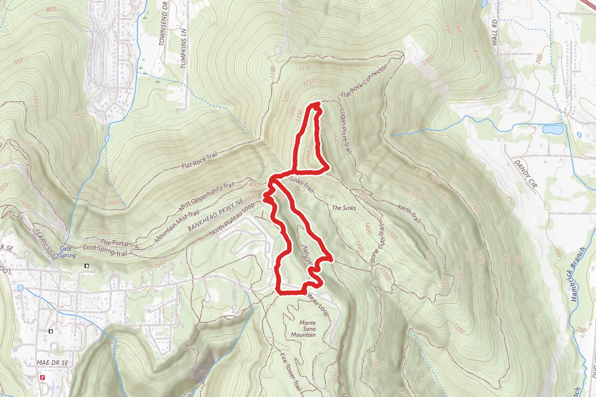 Mountain Mist, Panther Knob and Logan Point Loop