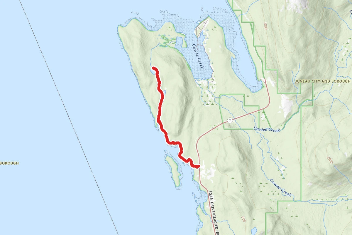 North Bridget Cove Trail to Cedar Lake Trail