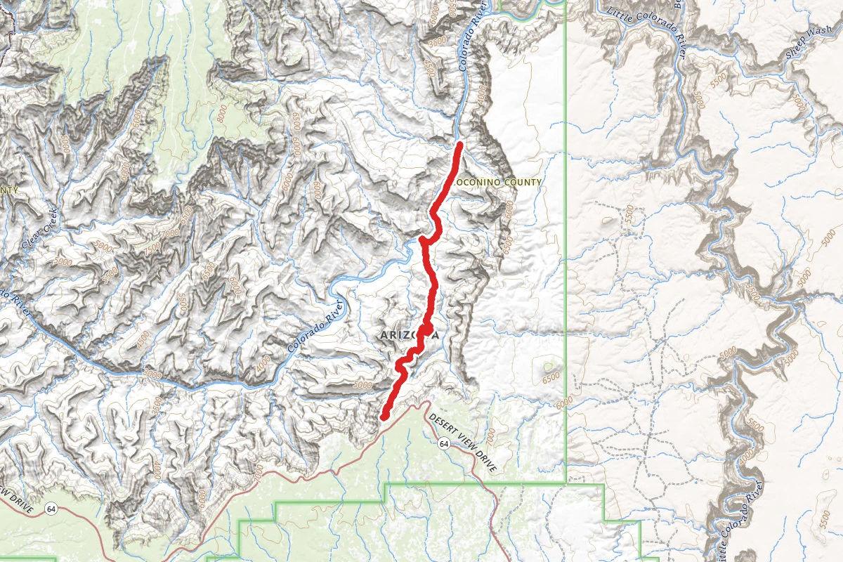 Tanner Beach and Lava Rapids Trail