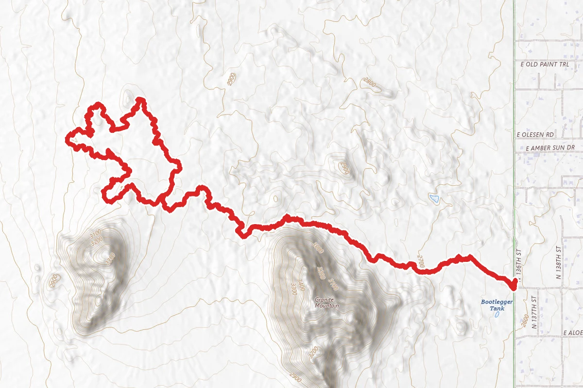 Dove Valley and Cow Poke Trail