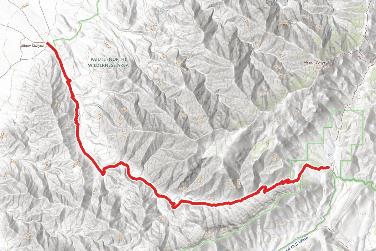 Elbow Canyon OHV Road (BLM 1299)