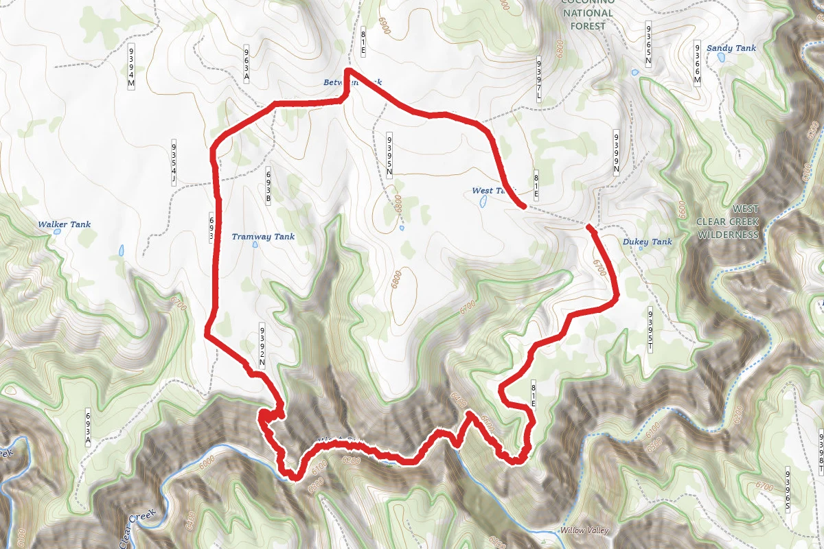 Tramway Trail Loop