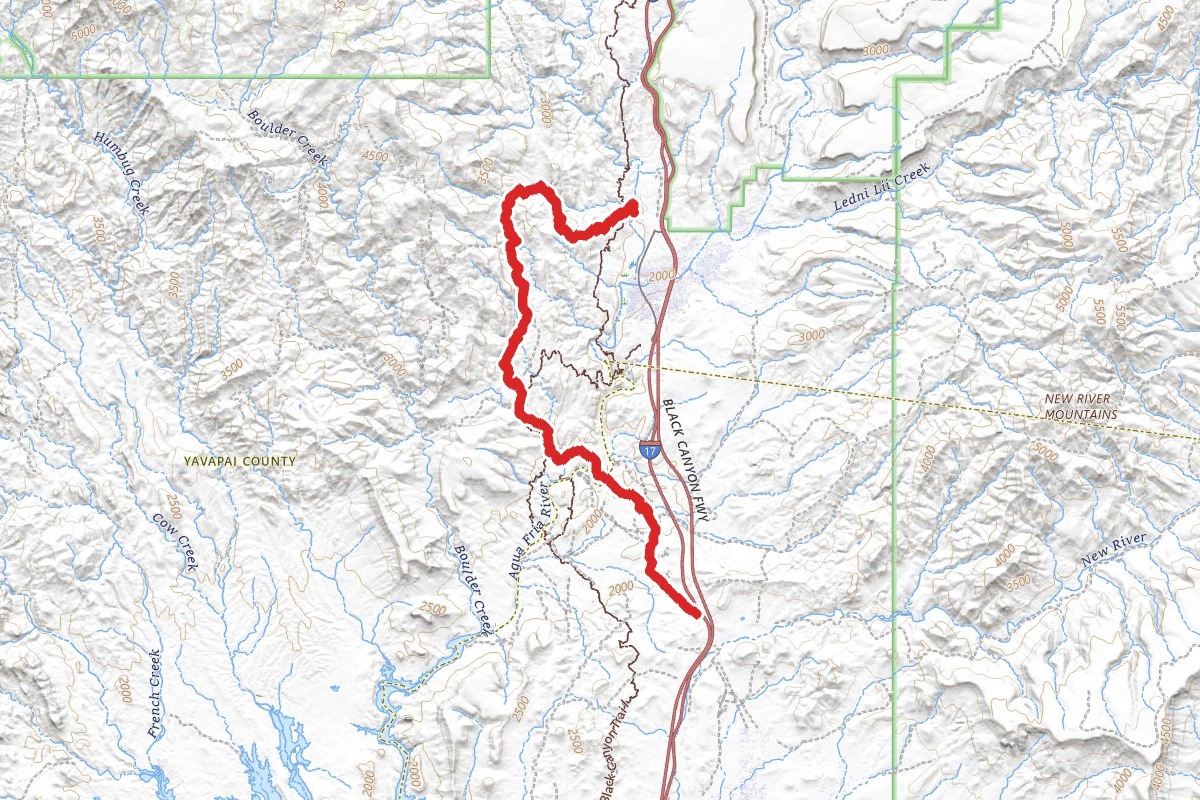 Pack and Tip Top OHV Trail