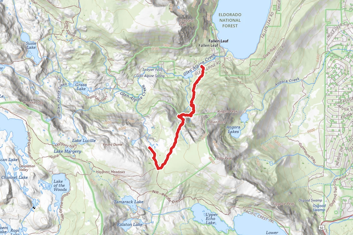 Triangle Lake Trail
