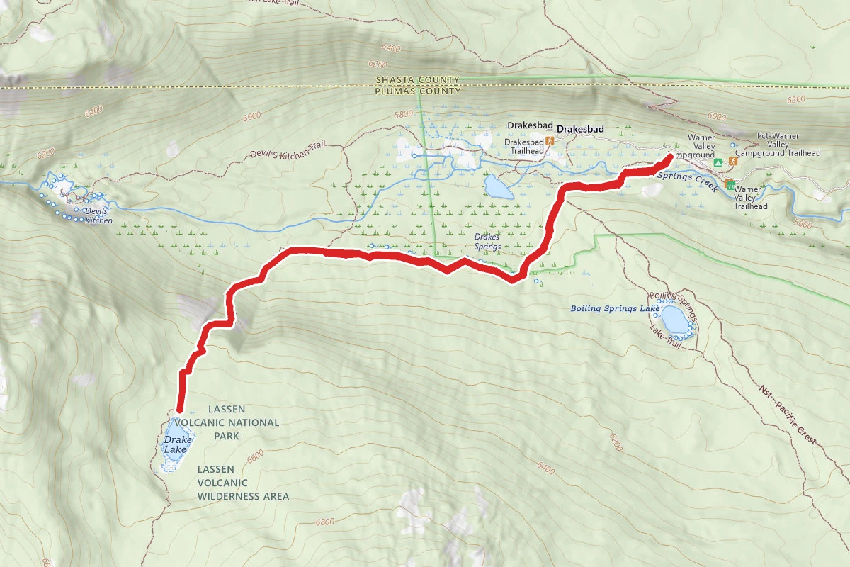 Drake Lake Trail