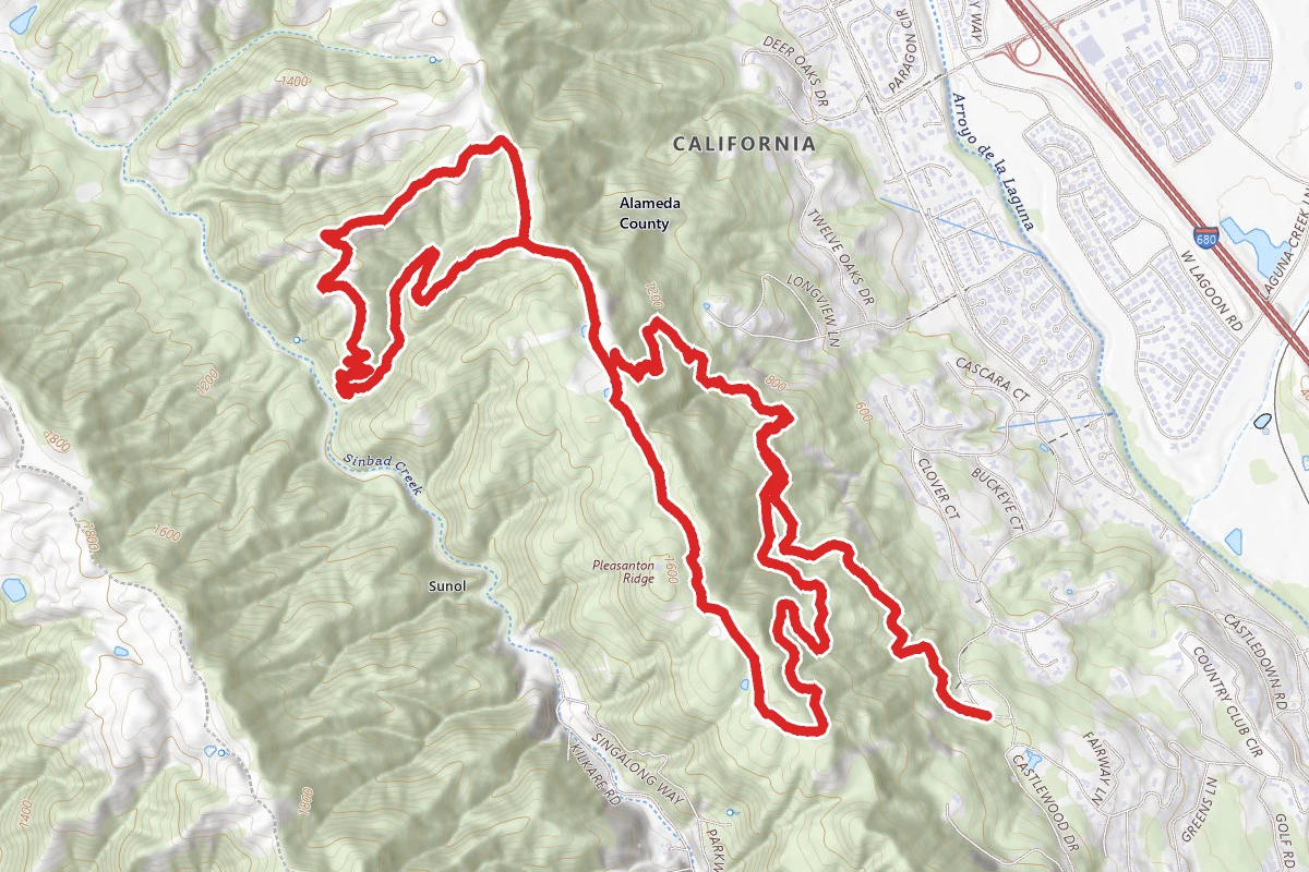 Ridgeline, Bay Leaf, Schuhart, Front 9, Toyon Loop