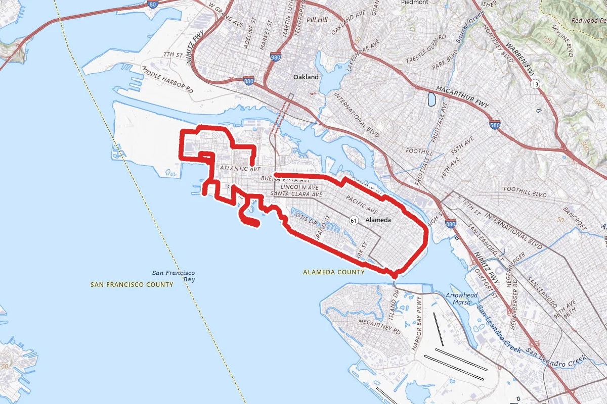Boy Scout 15mi Alameda North island