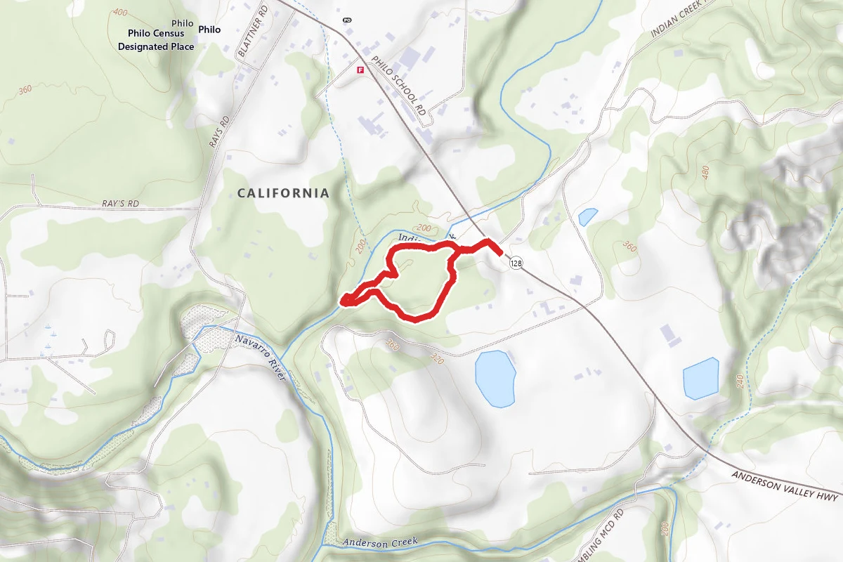 Upper Indian Creek Trail