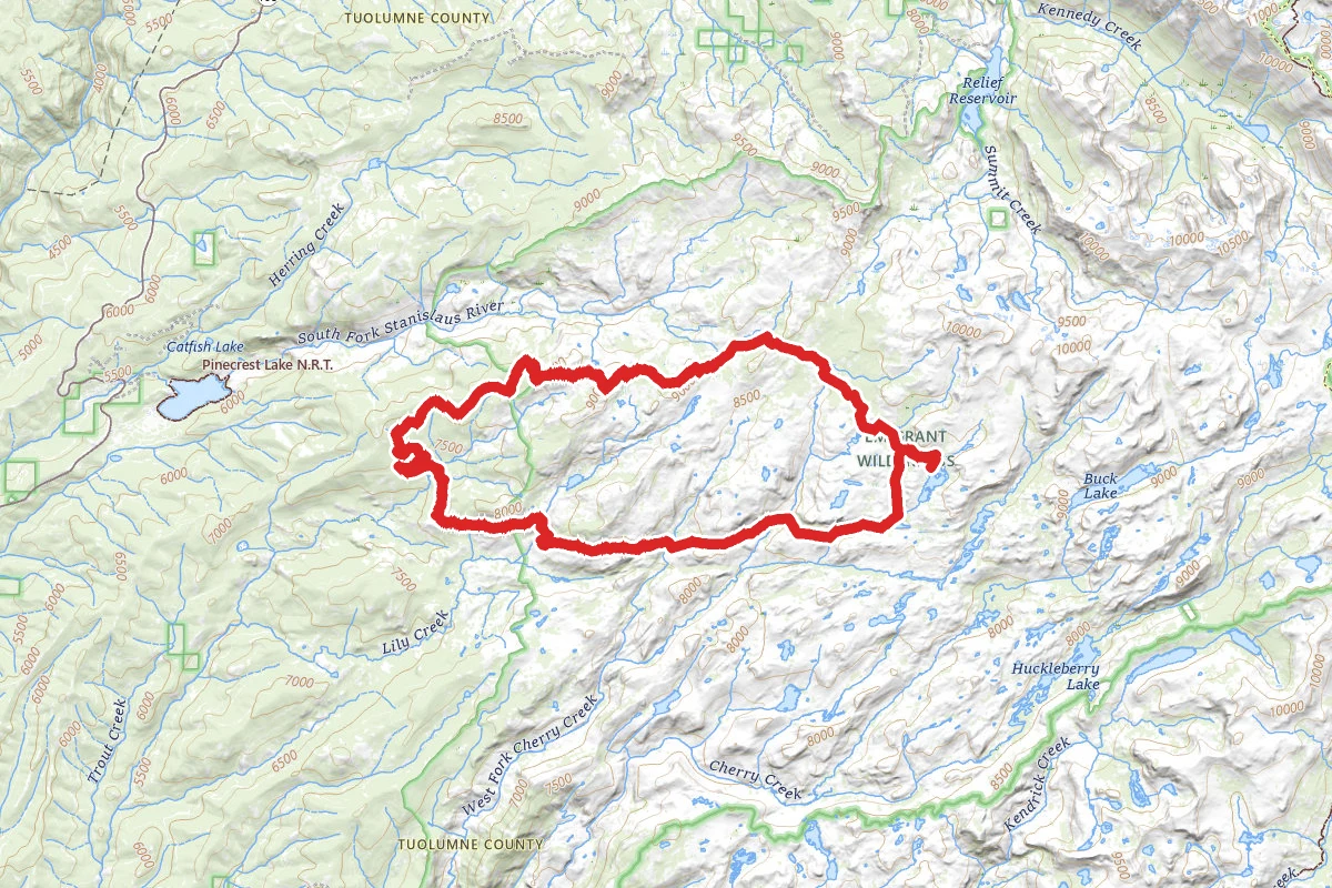 Burst Rock and Crabtree Trail