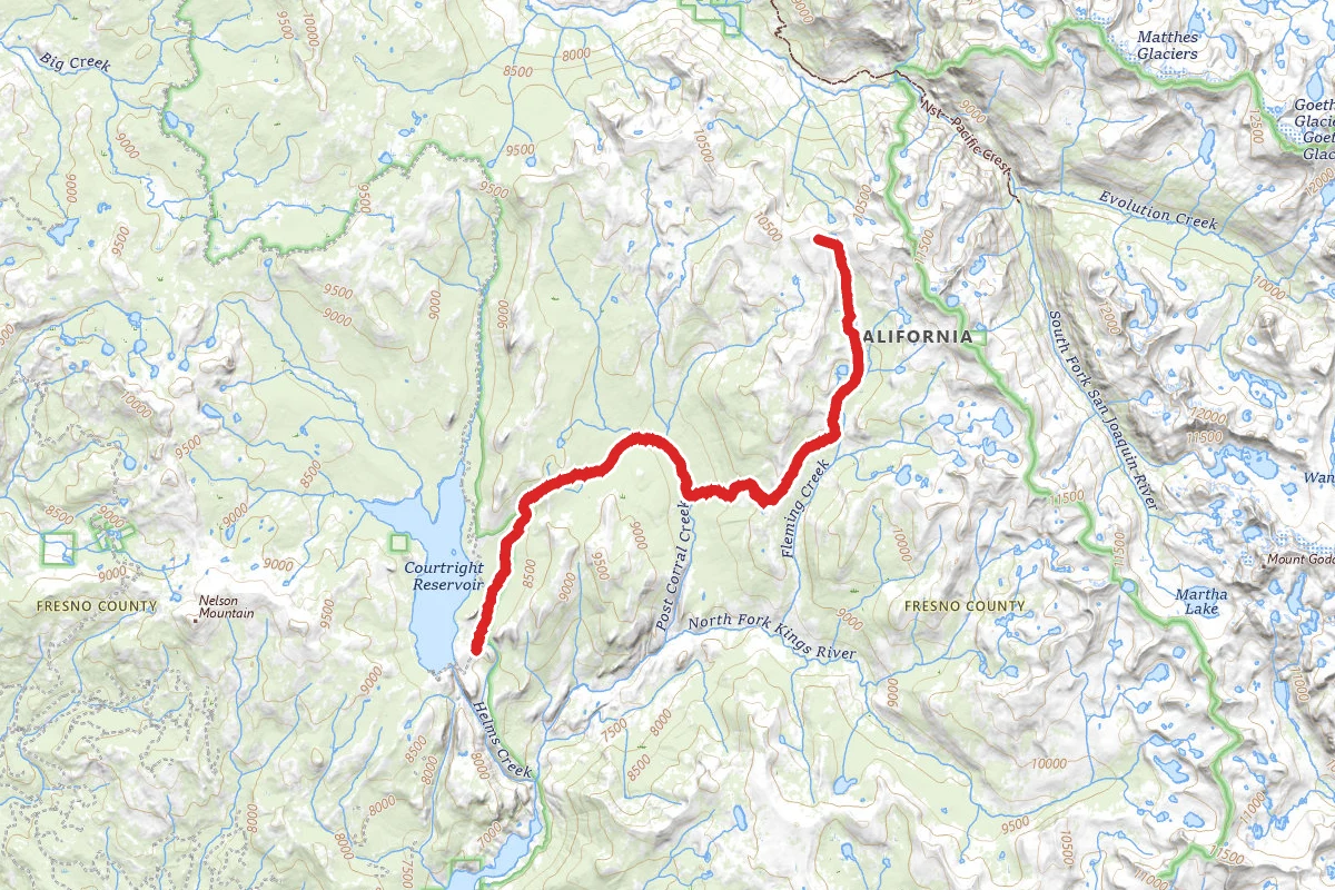 Zingheim Heights via Dusy-Ershim OHV Route