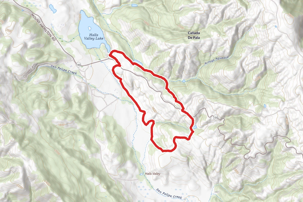 Loop Trail, Bass Lake Trail, and Hotel Trail Loop