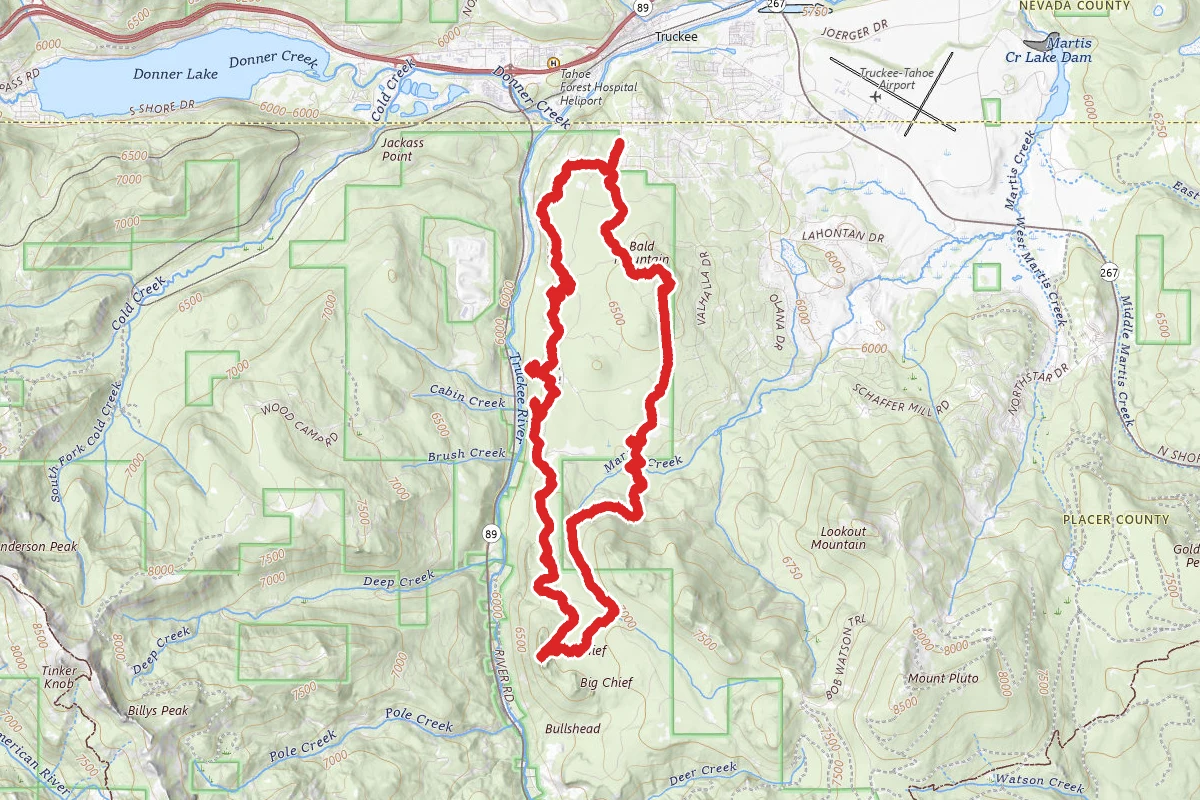 Sawtooth to Little Chief