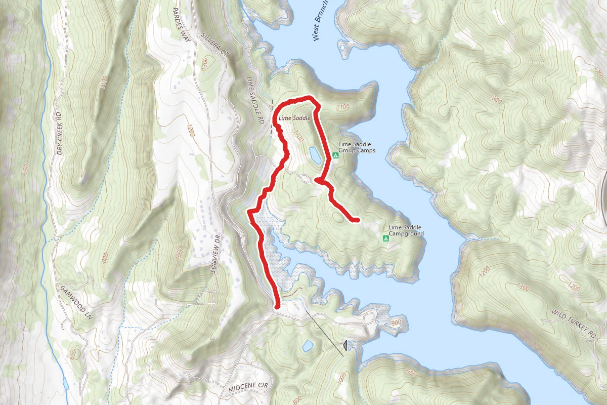 Lime Saddle Memorial Park Trail