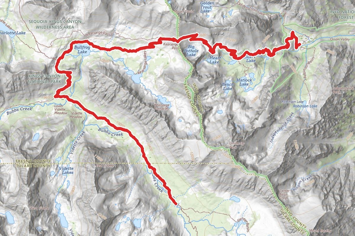 Vidette Meadow Trail