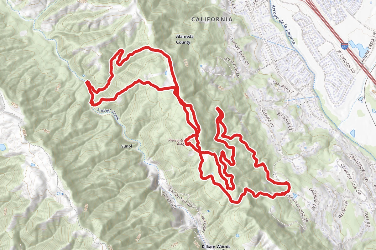 Valley View, Blue Oak Knoll, Ridgeline, Bay Leaf, Back 9